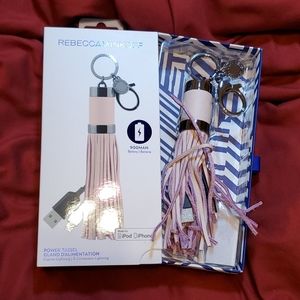 Rebeccaminkoff Power Tassel Keychain